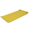 Floating Water Mat 10' x 5' 3-Layer Pool Float Foam Raft Thick for Swimming Lake Ocean Yellow