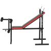 Weight Bench, Multi-Functional Adjustable Weight Bench Press for Full Body Workout, 380lbs Exercise Sit up Bench for Home Gym Strength Training