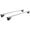 VEVOR Roof Rack Cross Bars, Aluminum Roof Rack Crossbars, Fit Raised Side Rail with Gap, 200 lbs Load Capacity, Adjustable Crossbars with Locks
