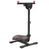 Soozier Foldable Ab Twister Board for Waist Trimming with LCD Display, Ab Workout Equipment for Women and Men, Red
