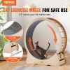 Cat Exercise Wheel 43.3" Large Cat Treadmill Wheel for Indoor Cats Yellow