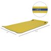 Floating Water Mat 10' x 5' 3-Layer Pool Float Foam Raft Thick for Swimming Lake Ocean Yellow