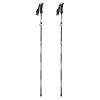 KORAMAN 1pair Carbon Fiber Collapsible Hiking Trekking Walking Pole Sticks; Lightweight Folding Quick-Lock System With Carrying Bags