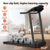 Foldable Treadmill 2.5HP Electric Folding Treadmill Running Walking Machine for Home Gym, Max 265 LBS Weight Capacity