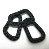 Plastic D-Ring Locking Carabiner Light but Strong NOT for Climbing(Pack of 10)