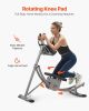 VEVOR AB Workout Machine, Ab Workout Equipment at Home Gym, Core & Abdominal Trainers for Women, 440 lbs Weight Capacity Strength Training Ab Cruncher