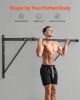 Pull Up Bar Wall Mounted Heavy Duty Chin Up Bars Home Gym Adjustable Depth