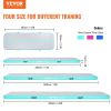 VEVOR Gymnastics Air Mat, 4 inch Thickness Inflatable Gymnastics Tumbling Mat, Tumble Track with Electric Pump