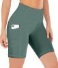 NSQTBA Womens Shorts Running Yoga Spandex Shorts for Summer Clothes Green S