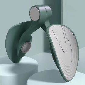 Kegel Pelvic Floor Muscle Trainer; Thigh Exercise Equipment (Color: green)