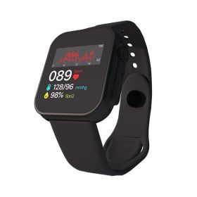 Usb Charging Fitness Tracker Bluetooth 4.0 Heart Rate Monitor Led Digital Sport Smart Watch For Andorid IOS 1.44 Inch Wristband (Ships From: China, Color: 01)