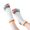 Womens Funny Toe Sock Cotton Five Finger Running Ankle Novelty Socks