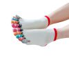 Womens Funny Toe Sock Cotton Five Finger Running Ankle Novelty Socks