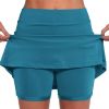 Elastic Yoga Culottes for Women Athletic Shorts Lightweight High Waist Joggers