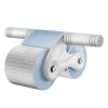 Automatic Rebound Abdominal Wheel Anti-slip AB Roller Wheel with Kneel Pad Phone Holder Home Gym Abdominal Exerciser for Men Women
