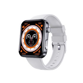 2025 New Smartwatch ECG Continuous Glucose Monitor Blood Pressure SOS Fall Alarm HRV Body Composition Analyzer All In One Health Guardian Best Wearabl (Color: Gray)