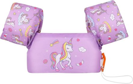 Swim Arm Band for Kids 20-30-40-50lbs (Color: purple)