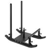 VEVOR Weight Sled, Steel Power Sled, Fitness Strength Training Sleds for Athletic Exercise Speed Improvement, Workout Fitness Equipment with Handle