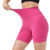 Women's High Waist Biker Shorts Tummy Control Pants Athletic Leggings Spandex Booty Shorts with 6.3In Inseam No Front Seam for Workout Yoga Running Vo