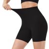 Women's High Waist Biker Shorts Tummy Control Pants Athletic Leggings Spandex Booty Shorts with 6.3In Inseam No Front Seam for Workout Yoga Running Vo