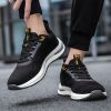 New spring and autumn comfortable soft sole men's fashion all-match sports shoes lightweight non-slip outdoor leisure men's single shoes leisure runni