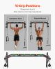 Pull Up Bar Multi-Grip Wall Mounted Chin Up Bars Heavy Duty Home Gym Training