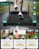 FYC Folding Treadmill for Home with Desk - 2.5HP Compact Electric Treadmill for Running and Walking Foldable Portable Running Machine for Small Spaces