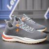 New spring and autumn comfortable soft sole men's fashion all-match sports shoes lightweight non-slip outdoor leisure men's single shoes leisure runni