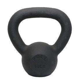 Arm Power Exercise Equipment Kettlebell for Home Fitness (Color: Black, Weights Available: 10LB)