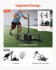 VEVOR Weight Sled, Steel Power Sled, Fitness Strength Training Sleds for Athletic Exercise Speed Improvement, Workout Fitness Equipment with Handle